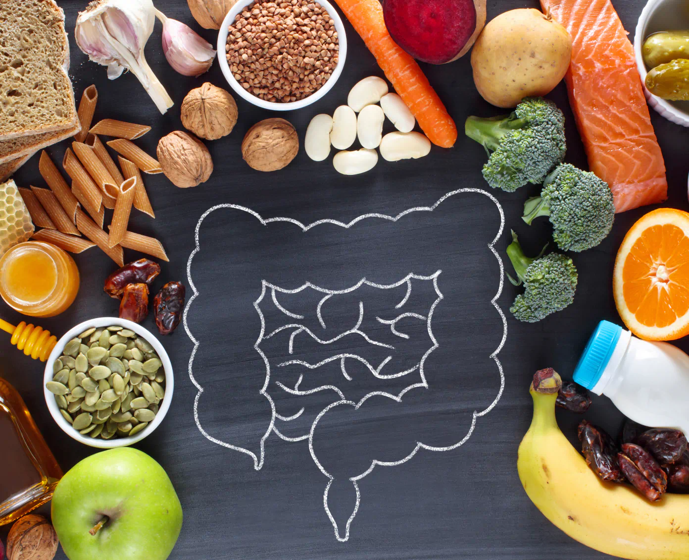 A collection of PureHealth Research supplements, promoting the best supplements for gut health and digestion.