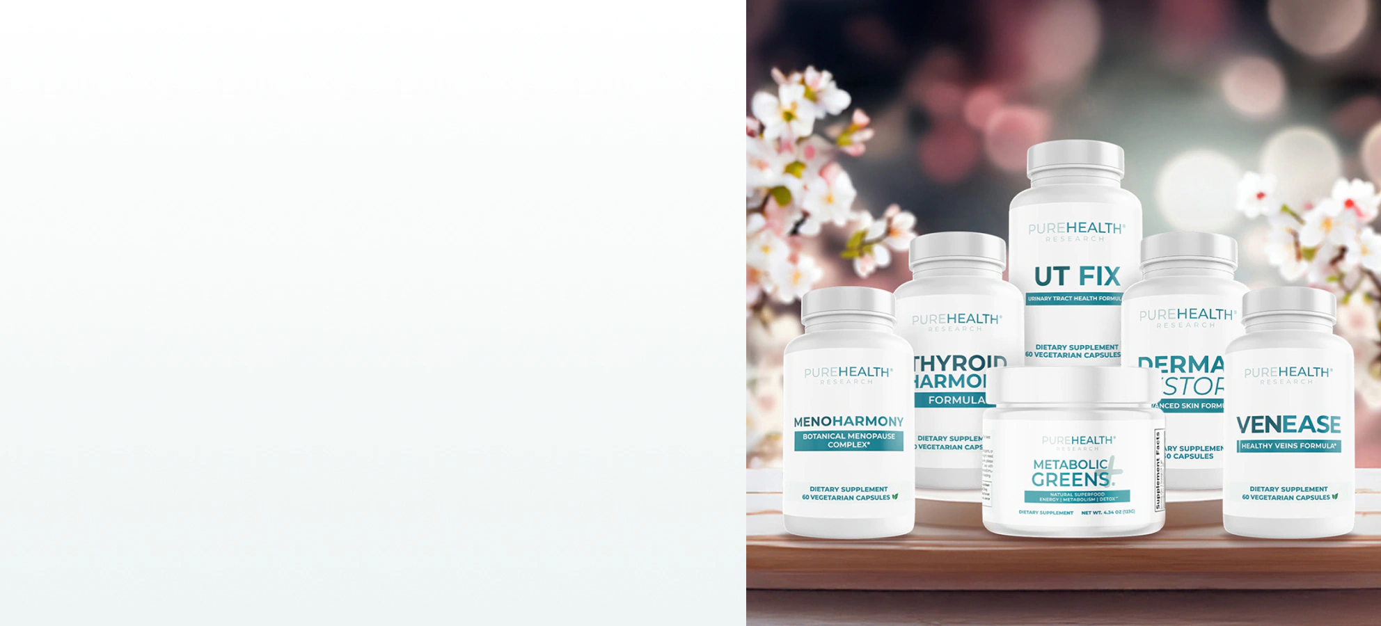 Supplements for women's health.