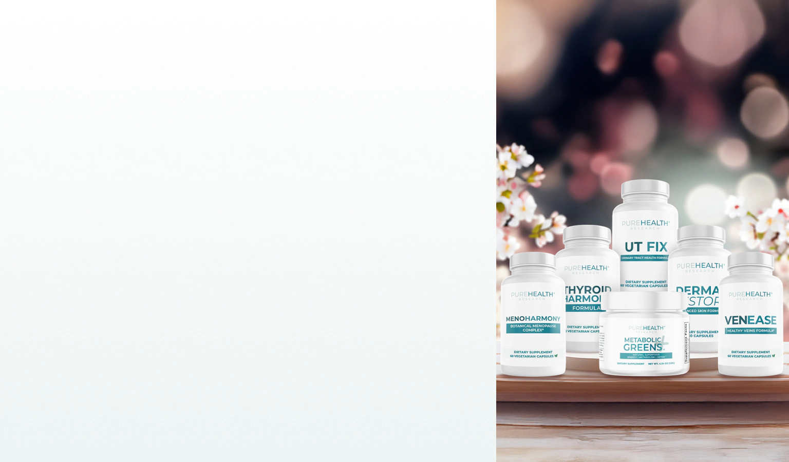 Supplements for women's health.