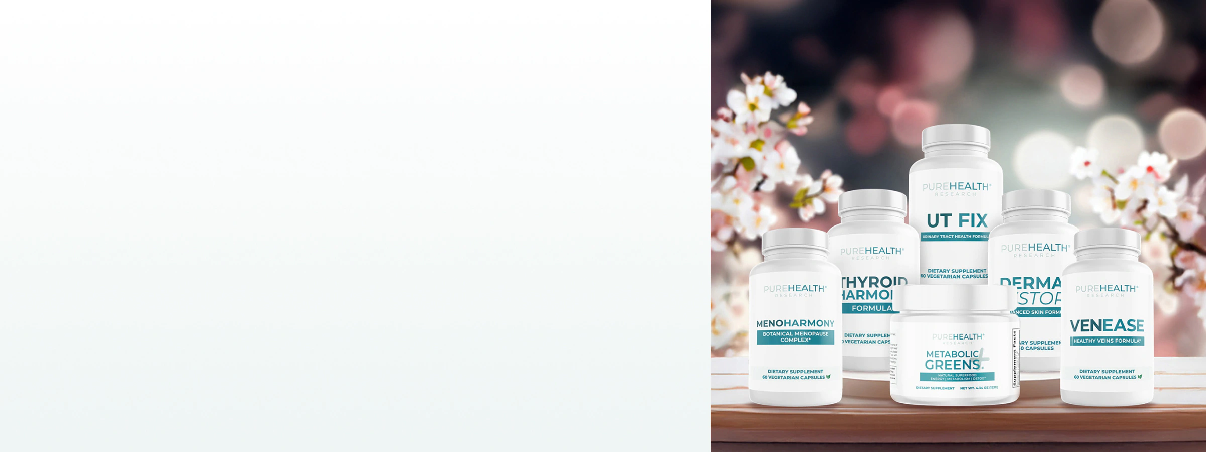 Supplements for women's health.