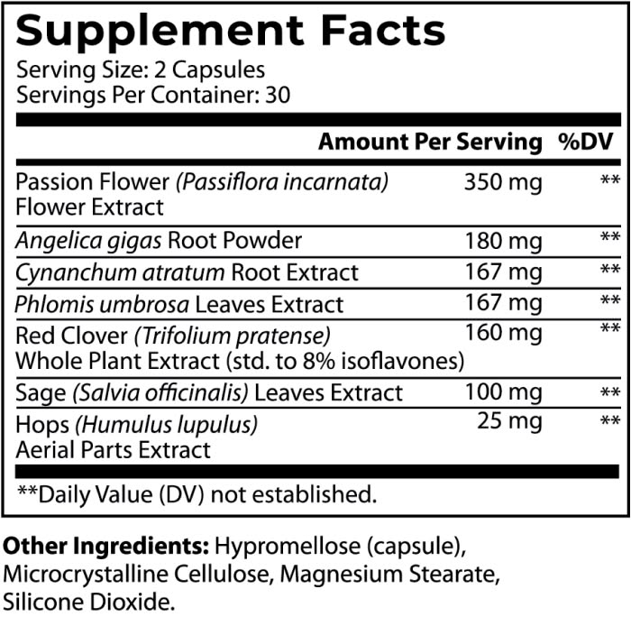 Supplement facts