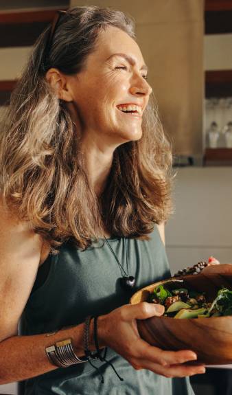 Happy woman