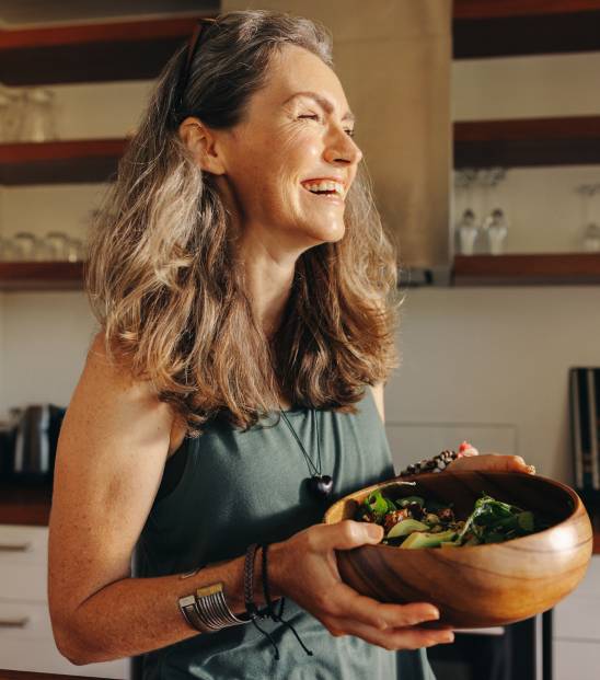 Happy woman