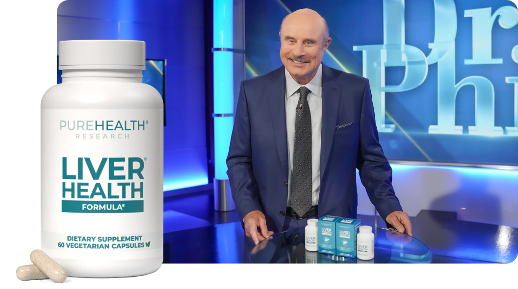 Dr. Phil featuring PureHealth Research Liver Health Formula