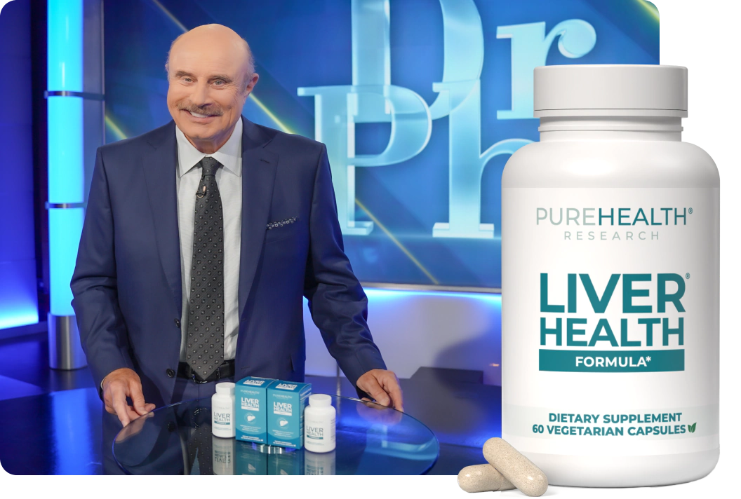 Dr. Phil featuring PureHealth Research Liver Health Formula