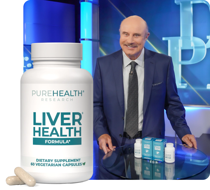 Dr. Phil featuring PureHealth Research Liver Health Formula